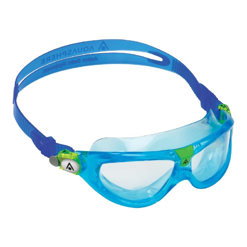 Aqua Sphere Seal 2 Kids Swimming Goggles Blue Clear Lens